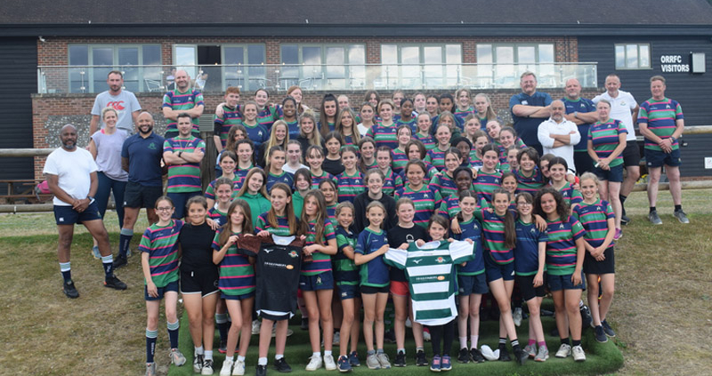 EALING TRAILFINDERS PARTNERS WITH OLD REIGATIAN RFC'S GIRLS PROGRAMME