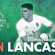 EALING TRAILFINDERS SIGN DAN LANCASTER