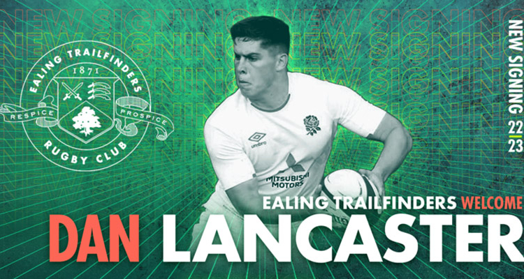 EALING TRAILFINDERS SIGN DAN LANCASTER