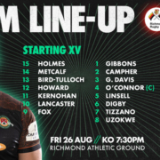 Team Lineup: Richmond (A)