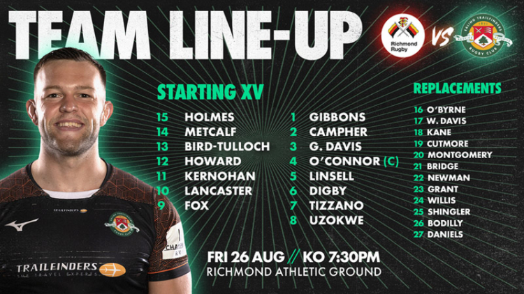 Team Lineup: Richmond (A)