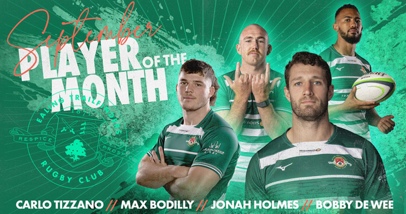 Player of the Month- September