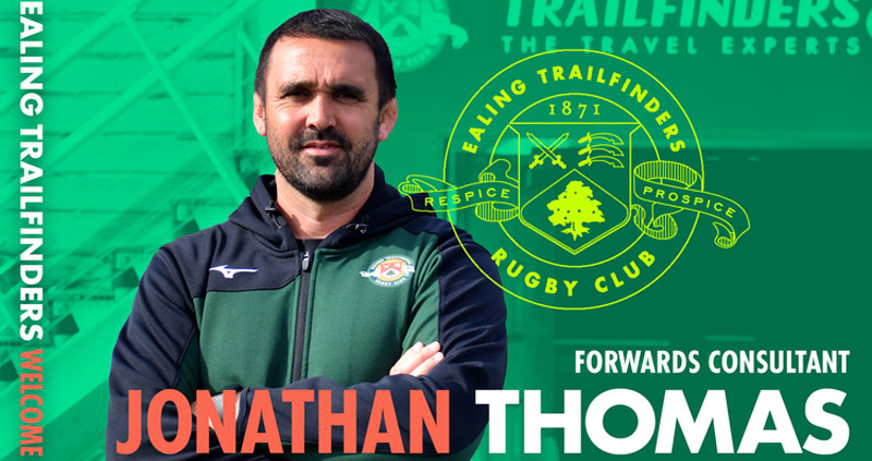 Welcome Jonathan Thomas