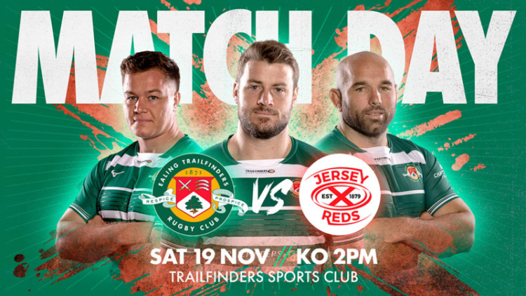 Match day LIVE: Ealing Trailfinders v Jersey Reds