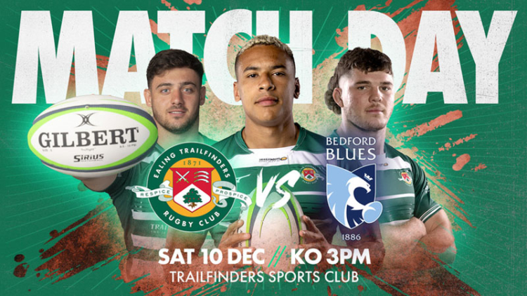 Match Day Live: Bedford Blues (H)