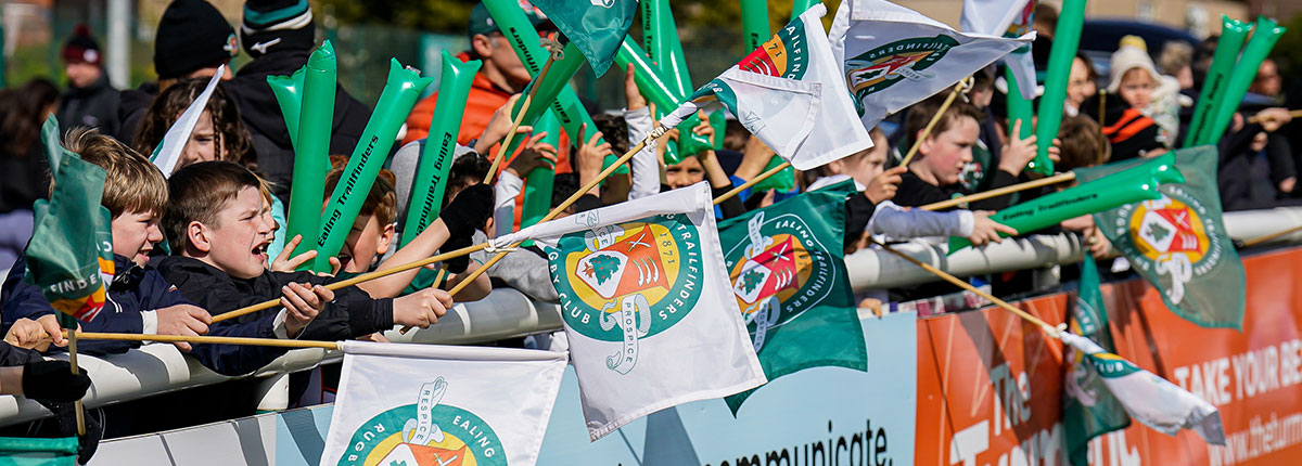 Ealing Trailfinders Match Tickets Banner