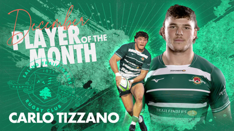 Carlo Tizzano- December Player of the Month