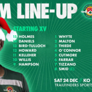 Team Line-Up- Jersey Reds (H)