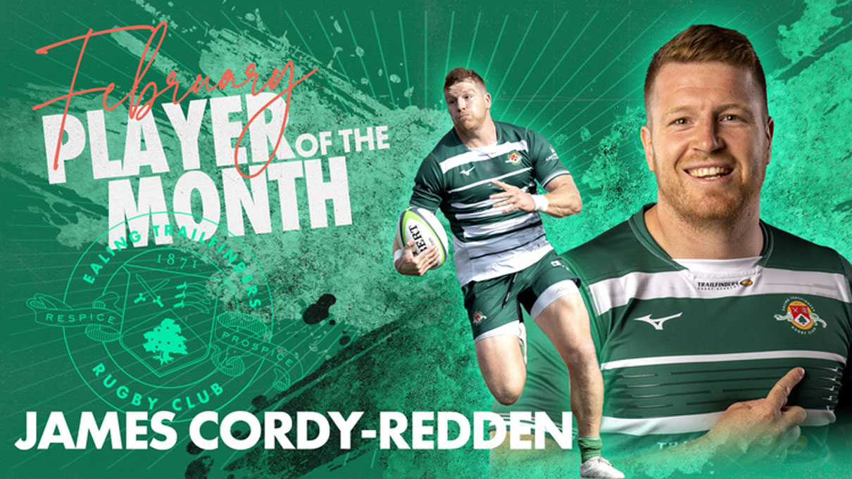 James Cordy-Redden: February Player of the Month