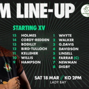 Team Line-Up- Nottingham (A)
