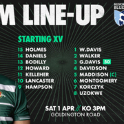 Team Line-up: Bedford (A)
