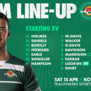 Team News: Caldy (H)
