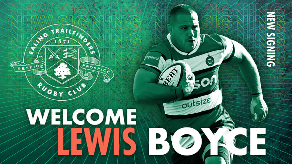 Welcome Lewis Boyce