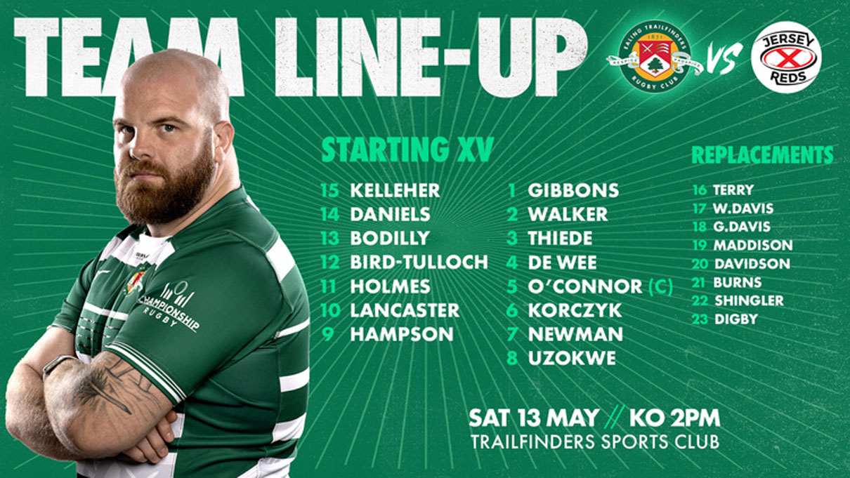 Team Line-up: Championship Cup Final