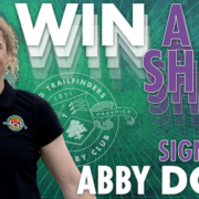 Win a Trailfinders shirt signed by Abby Dow