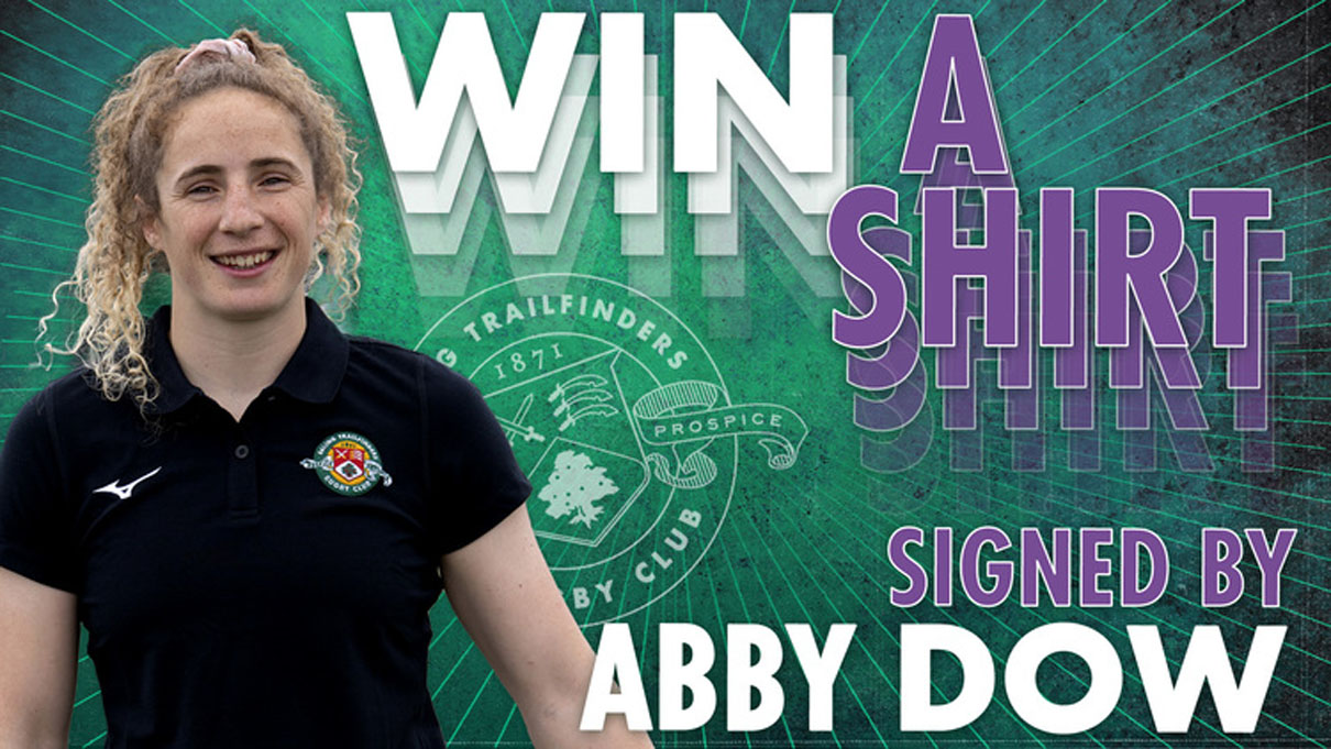 Win a Trailfinders shirt signed by Abby Dow