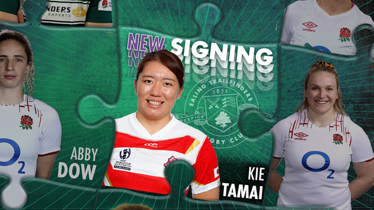 Japanese International Kie Tamai joins Trailfinders Women