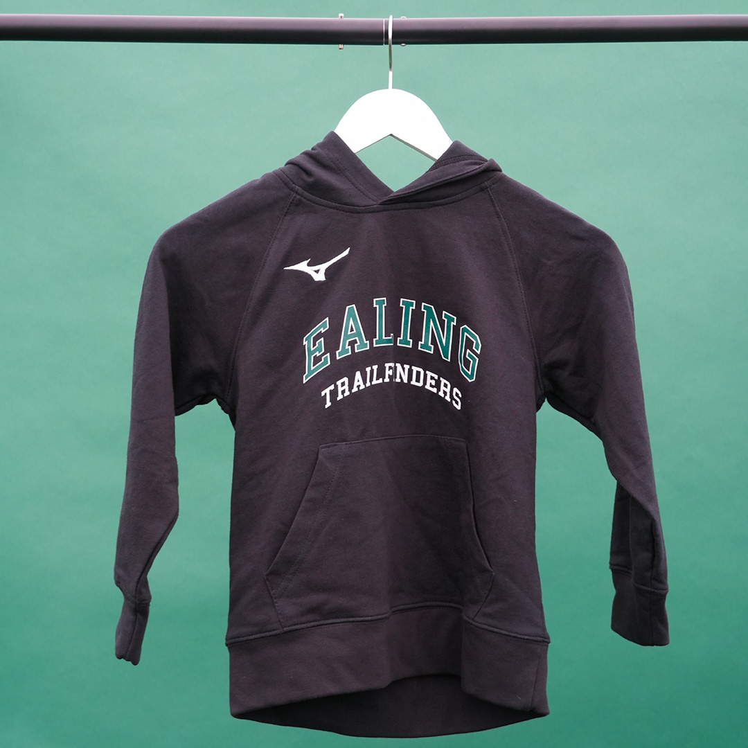 Kids – black ealing trailfinders hoodie