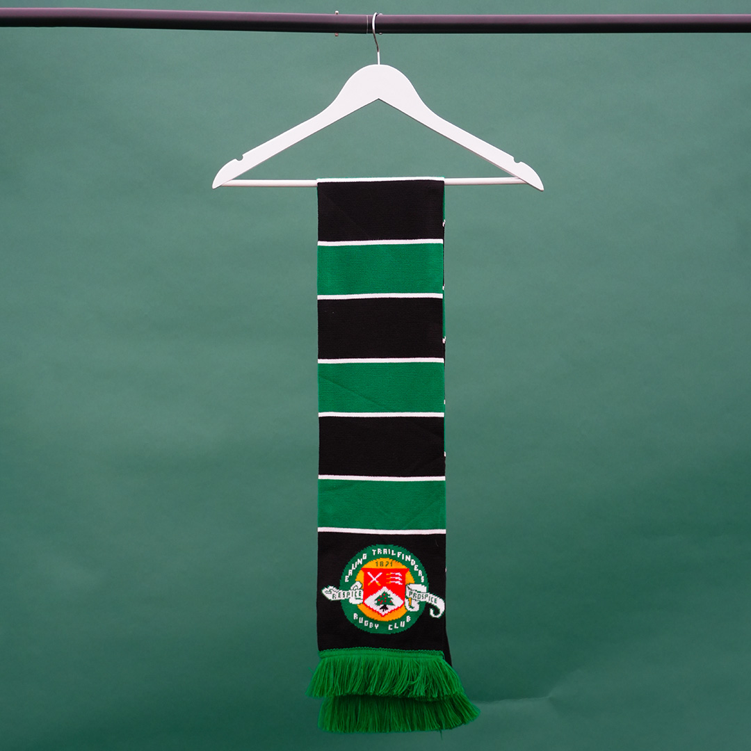 Scarf _ black Green