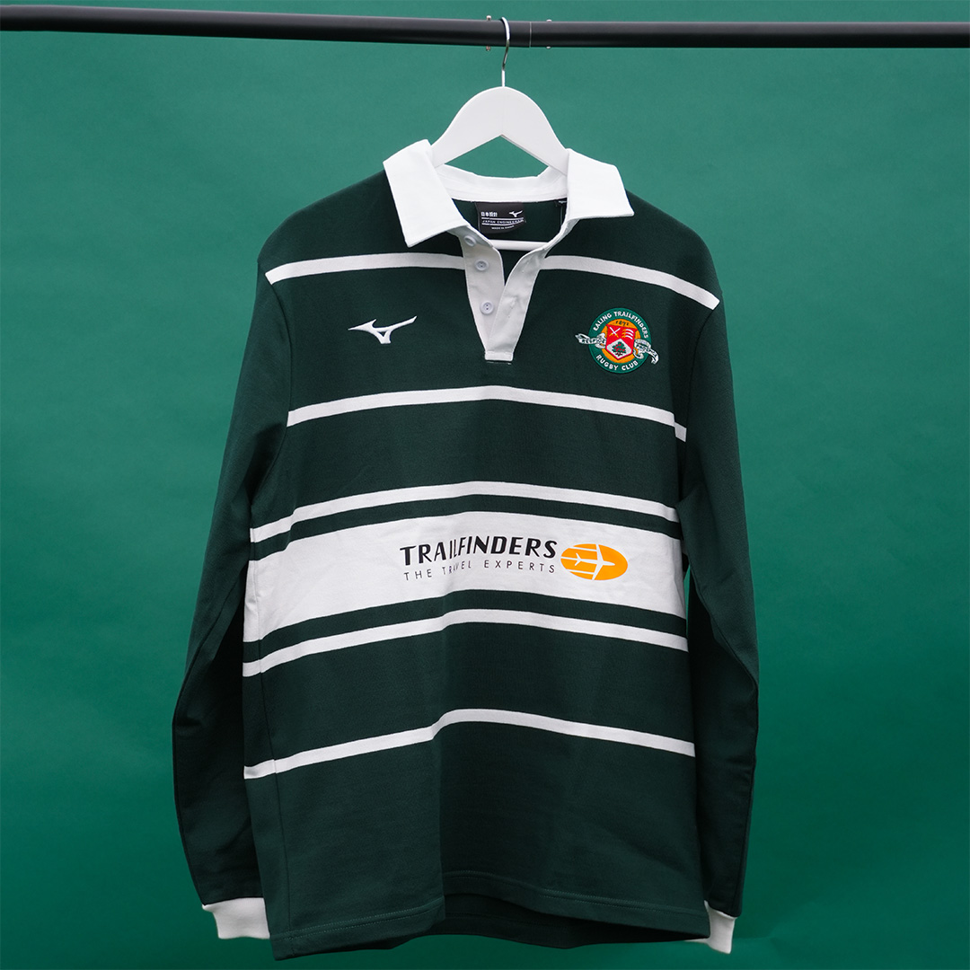 Top – green stripe mens white collar