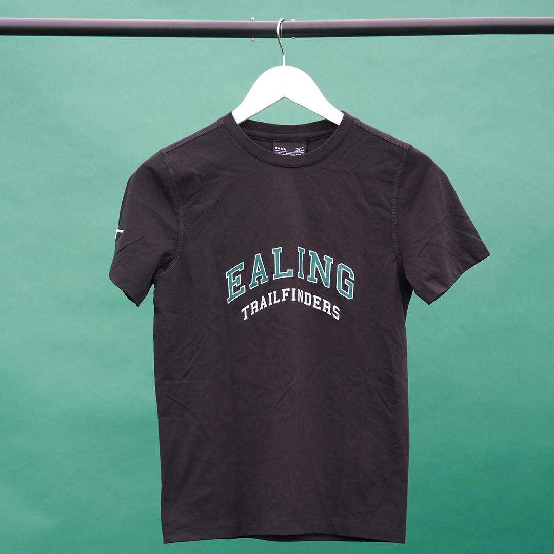 tshirt -black ealing trailfinders