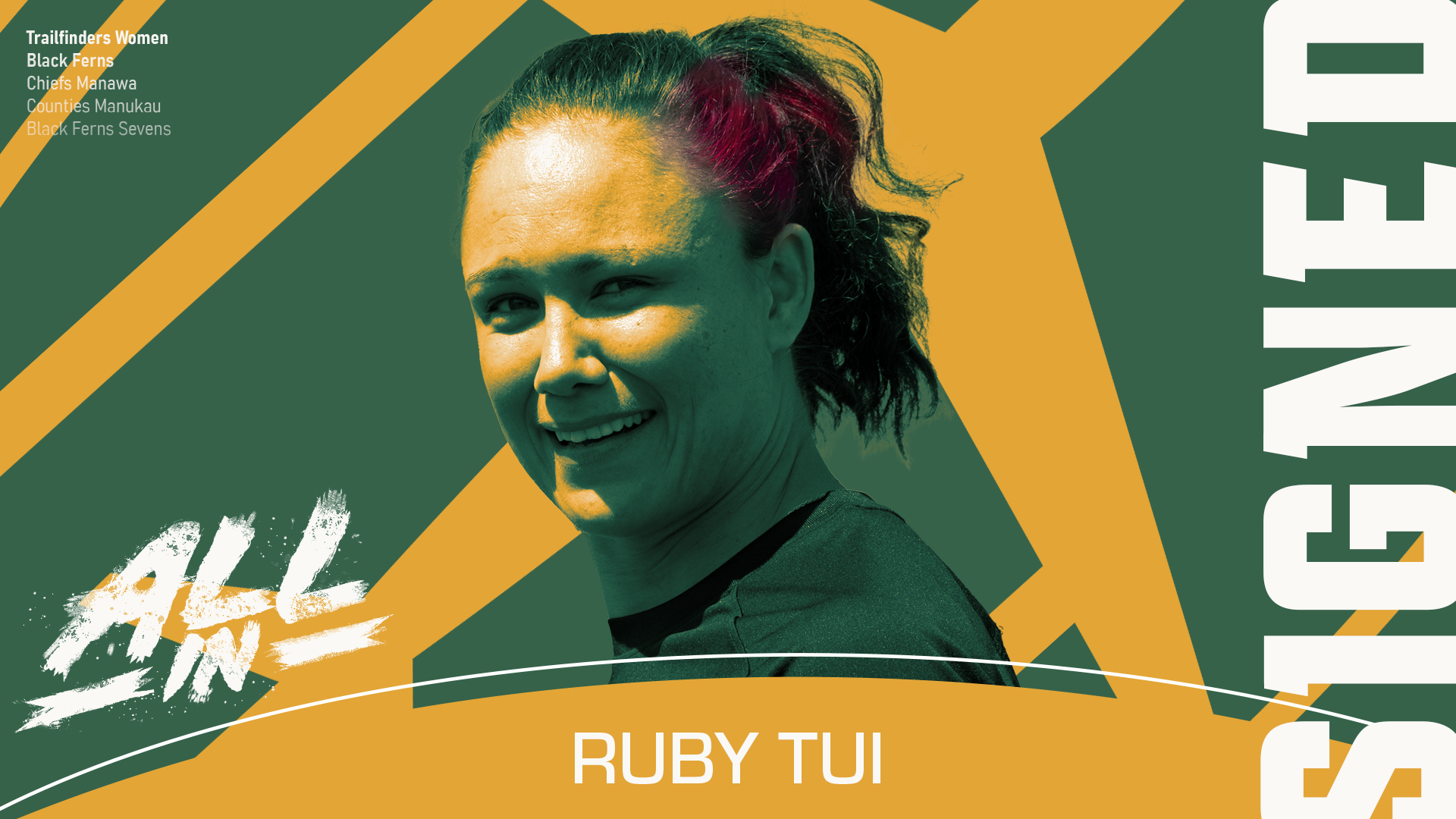 Trailfinders sign Ruby Tui
